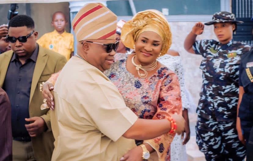 Gov Adeleke Celebrates Wife On Birthday